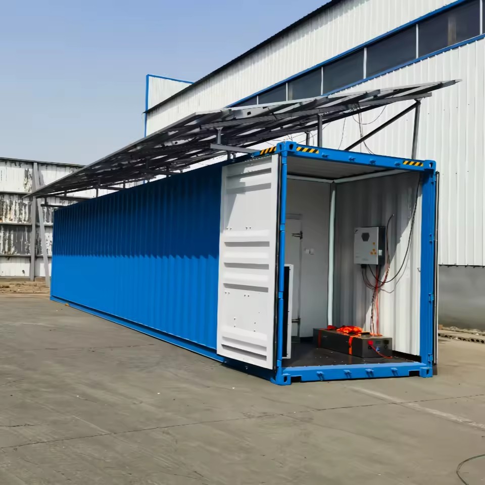 Off Grid Solar PV Powered 40ft Container Freezer Energy Saving Solar Cold Storage for Remote Farm Meat Fruit Warehouse