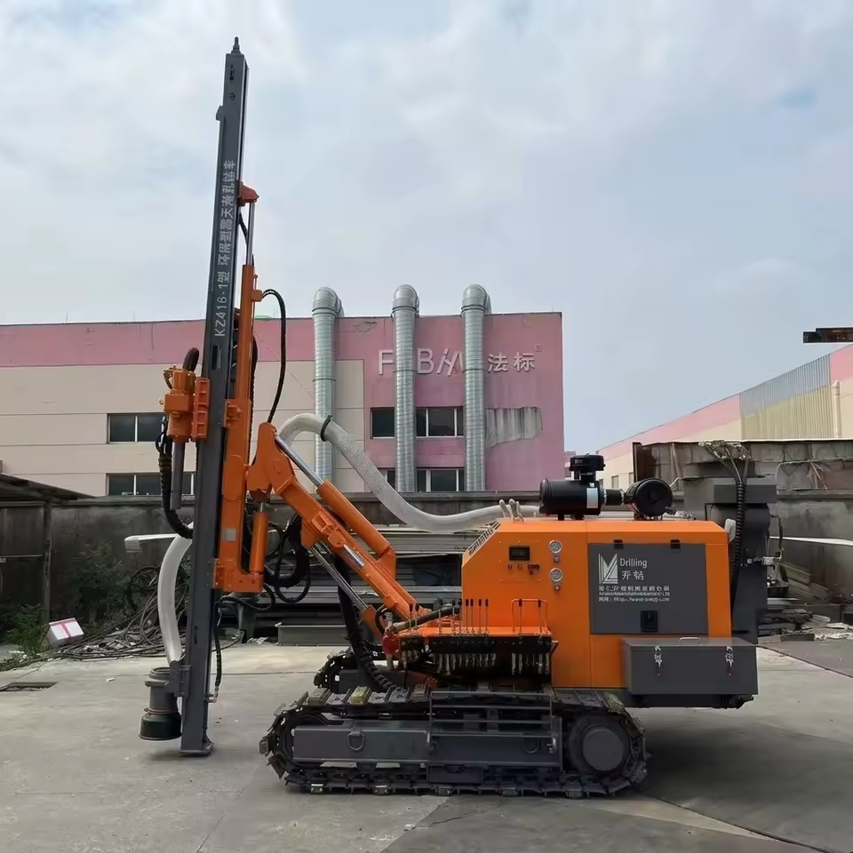 Diesel Portable Core Rotary Drilling Rig (90-130mm) with Gearbox for Gold Mining & Quarry Rock Drilling Easy Operation