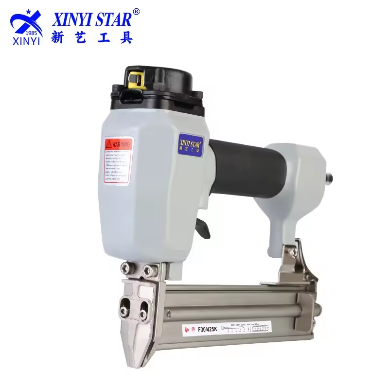 XINYI F30/9025/425K High Industrial Quality Pneumatic Nail Gun 2 1 Nails&Staples Top Exhaust 180 Shots/Min for Furniture