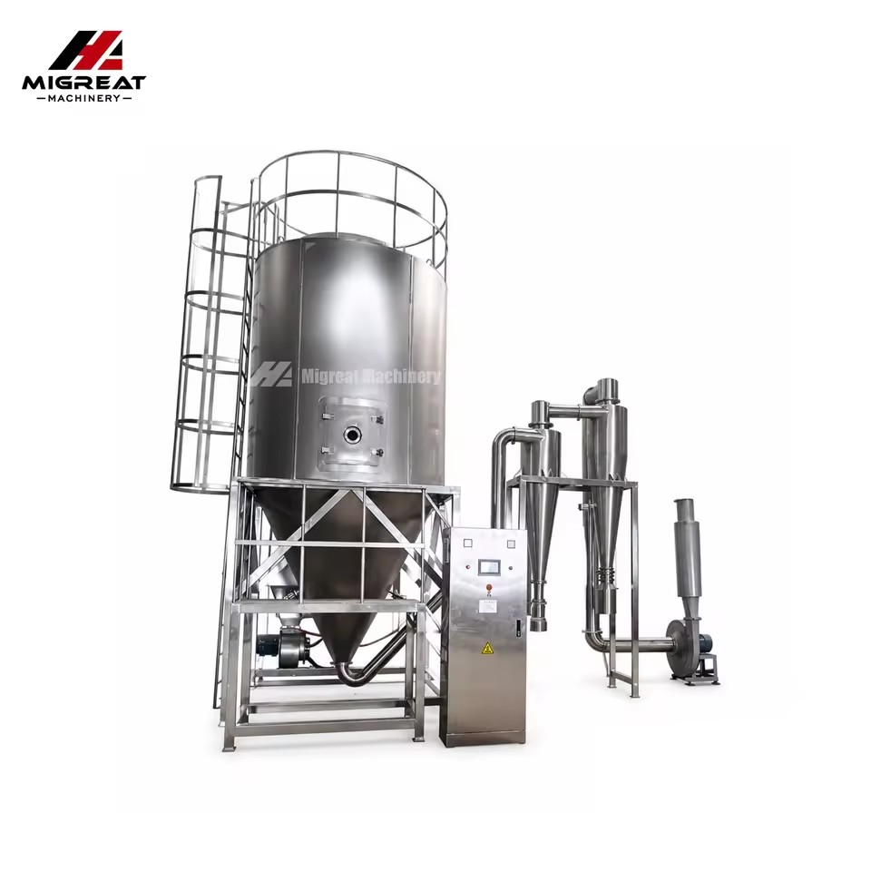 Customized Stainless Steel Spray Dryer System Gear for Tomato Paste Fruit Puree Concentrate Seasoning Liquid Processing
