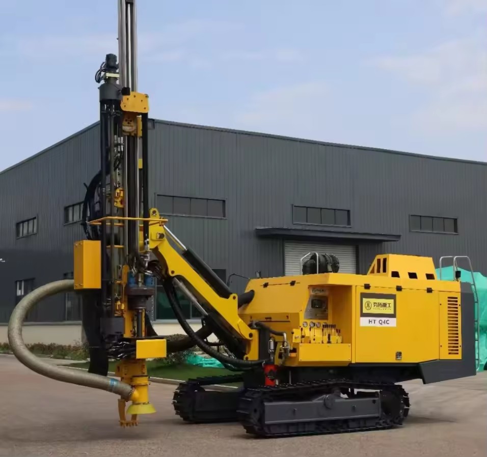 High Performance 90KW Engine & Pump Crawler Drilling Rig with 1 Year Warranty for Water Well Drilling