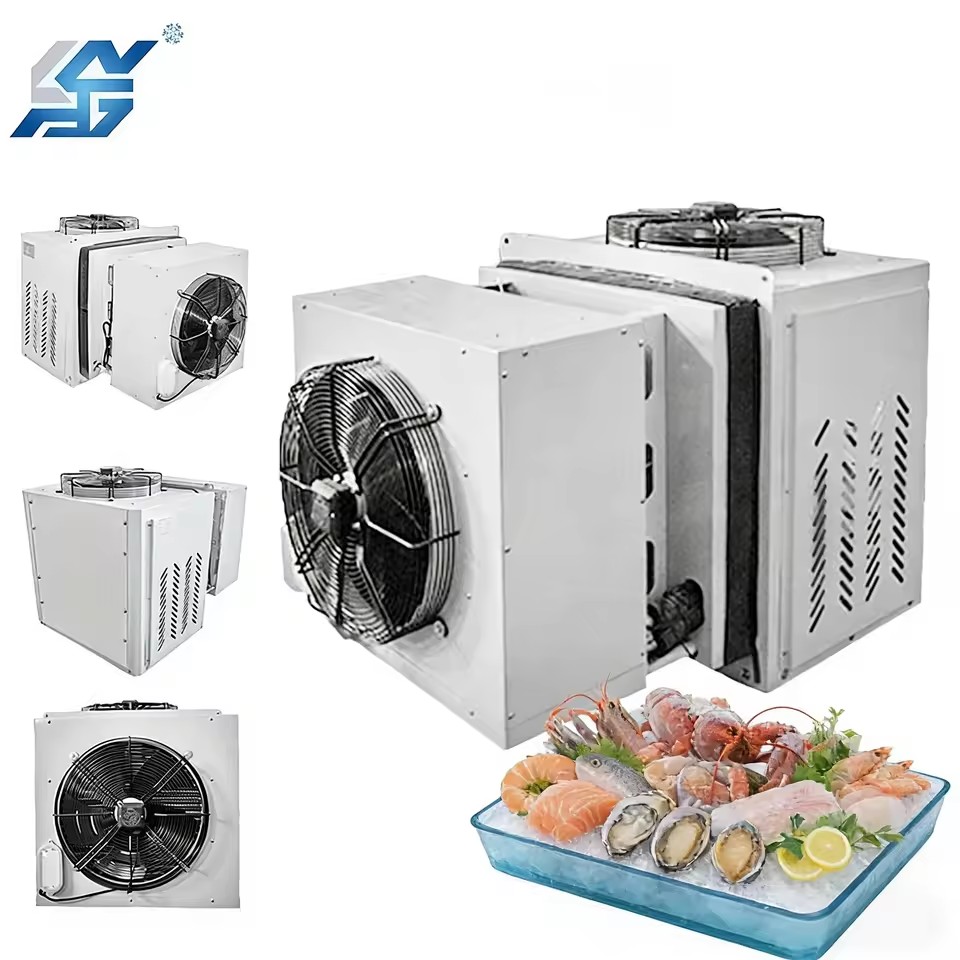 Wall Mounted Small Refrigerator Condensing Unit for Frozen Food Storage Room