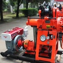 Portable Small Borehole Drilling Machine Water Well Rotary Drill Rig with Gearbox Motor Engine Core Components for Mining Rig