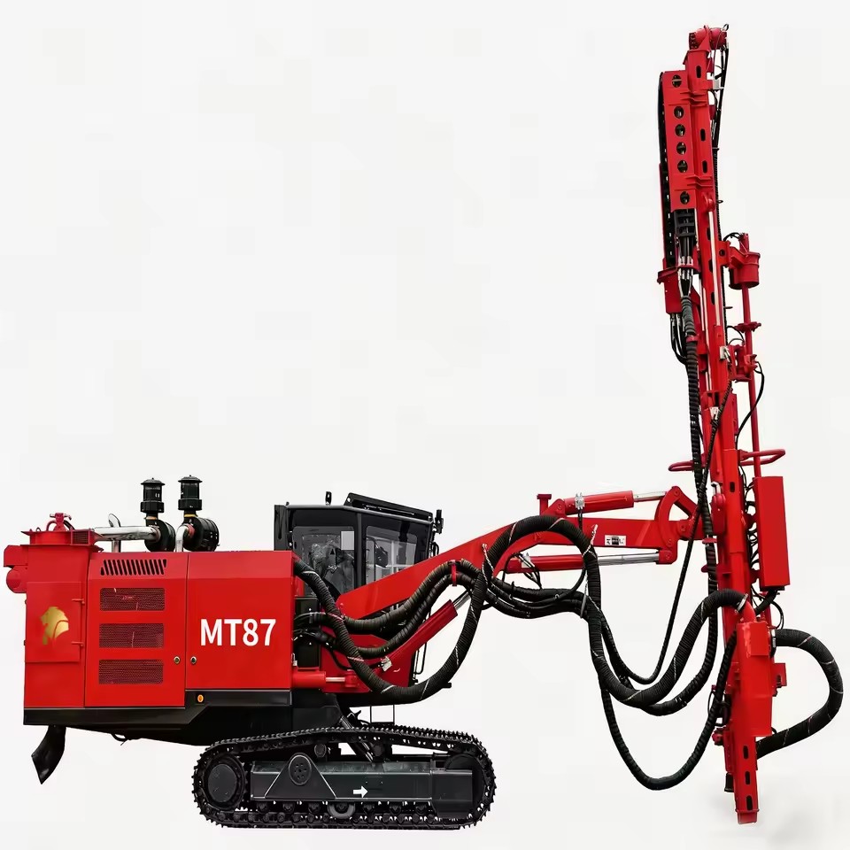 High Efficiency Tracked Drilling Machine Top Hammer Hydraulic Rig for Mineral Exploration