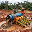 CY-100 Russian Gold Mining Heavy Duty Trommel Scrubber for Alluvial Gold Processing