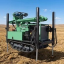Pneumatic Water Well Drilling Rig Depth 160m Cost-Effective Air Drilling Rig for Small Medium Farm and Mining Construction Works