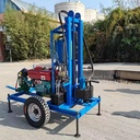 Borehole Drilling Rig Trailer Mounted 150m 200m Water Well Drilling Rig Machine with Carbide Drill Bit