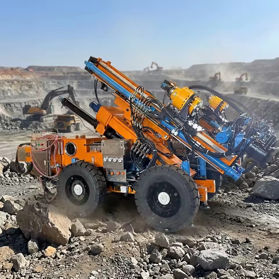 Easy to Use Electrical Drill Rig Machine KQTG-150 High Performance Rock Drilling Machines for Mining