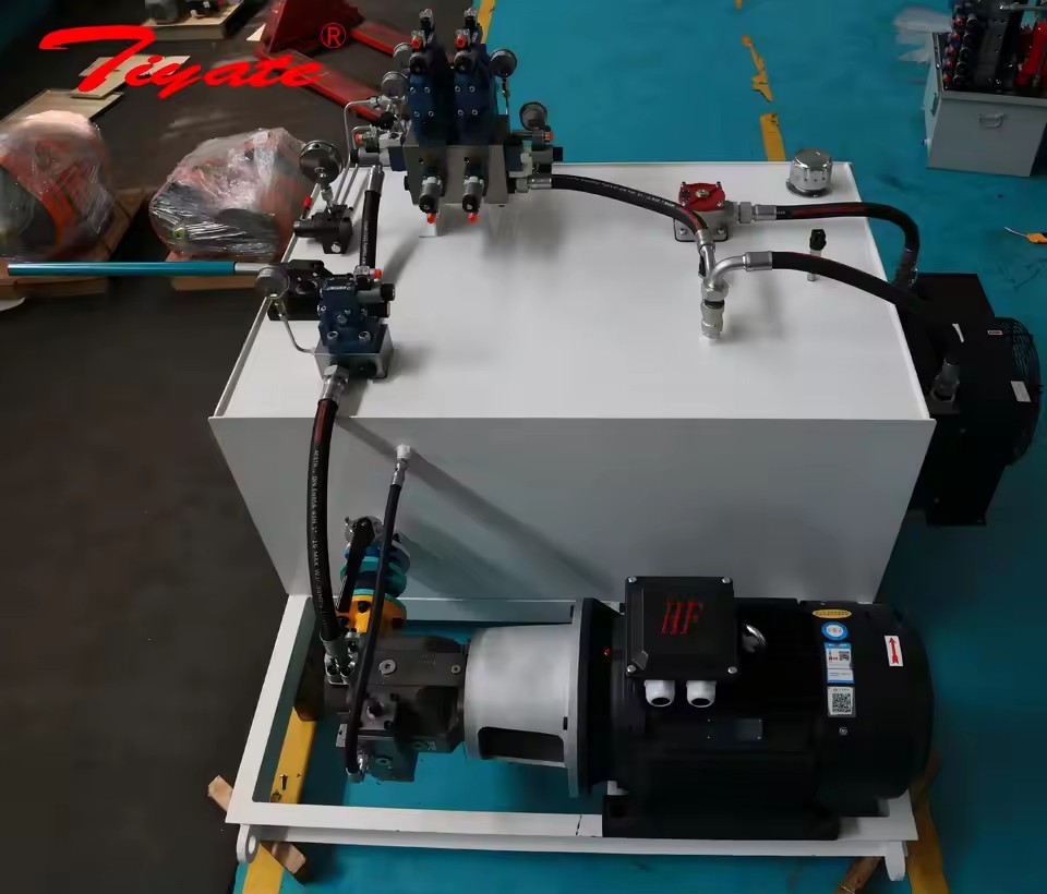 Variable Displacement Plunger Pump Multi Loop Control Valve Group Heat Dissipation for Rock Drill Rig Hydraulic Power Pack