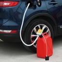 Portable Plastic Electric-Driven Fuel Transfer Pump Leak-Proof for Cars with 3.2 GPM Flow Rate 3V/5V 1 Year Warranty
