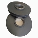 OEM Iron Drilling Tool Mining Drifter Rubber Pulley Wheel Part for Epiro 3222309437 & Atlas 3128078430