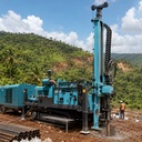 200m Reverse Circulation Drilling Rig RC Mining Drill Machine Gold Exploration Geological Sampling Hard Rock Drilling