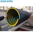 High Rigidity HDPE Inner Rib Spiral Pipe Extrusion Line Sewage Drainage Corrosion Resistant Pipe Equipment