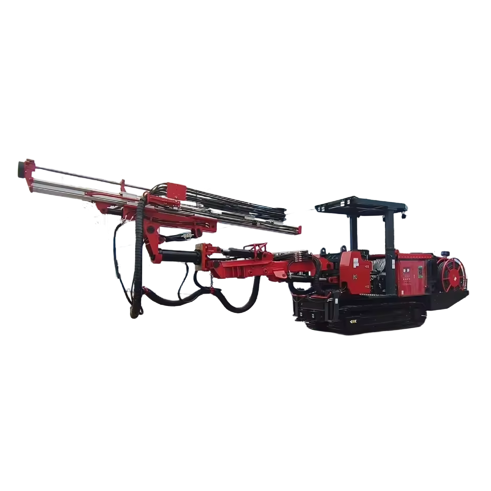 Heavy Duty Diesel Rotary Drilling Rig with Gearbox Pump & Motor for Underground Mining Max 20m Drilling Depth