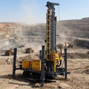Heavy Duty Pneumatic Crawler Rig for Geological Exploration Rock Core Drilling Mining Water Well Construction