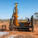 Diesel Engine 500m Reverse Circulation Drilling Rig RC Crawler Drill Machine with Gearbox & Motor for Water Well Drilling