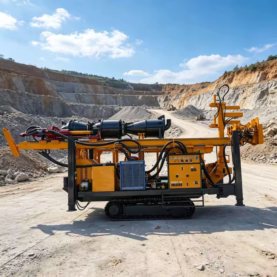 Wholesale Air Lift Reverse Circulation Drilling Rig Low Water Consumption Ore Sampling Rig