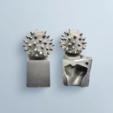 Rotary Drilling Spare Parts Single Roller Cone Drill Bit for Foundation Bore Pile Machine