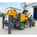 Cheap Water Well Drilling Rig Machine on Trailer 200m Borehole Mine Drilling Rig Deep Well Drilling Equipment