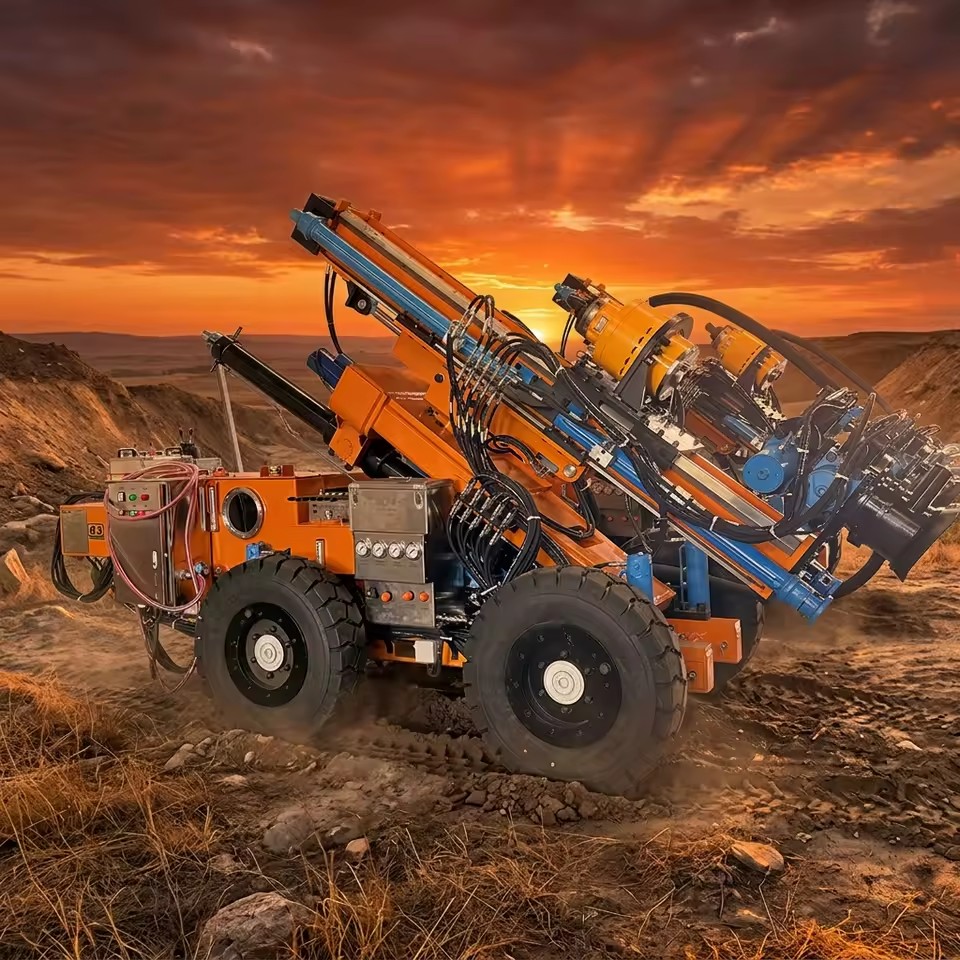 High Stability KQTG-150 Electric Mine Drilling Rig Machine High-performance Underground Mining Machines with 1 Year Warranty