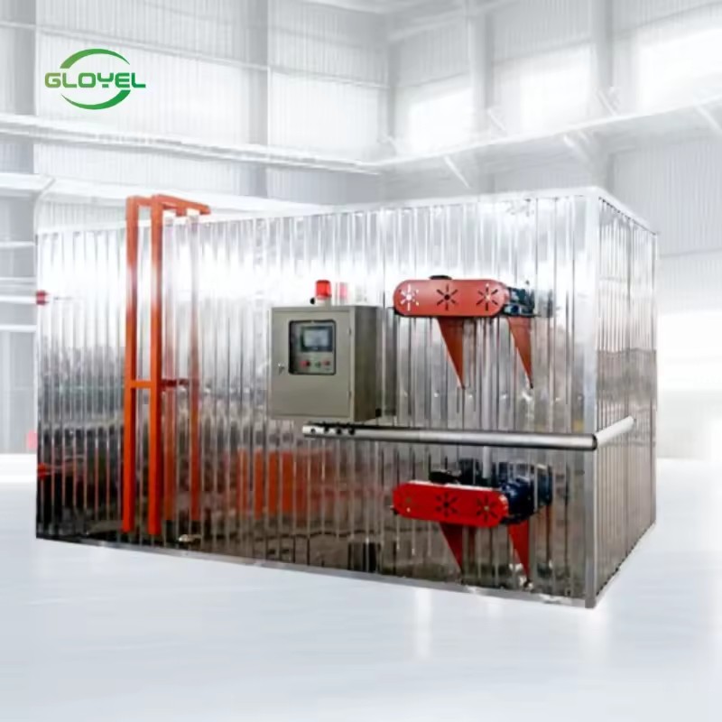 10m³m Automatic Stainless Steel Electric Heating Log and Lumber High-temperature Processing Equipment