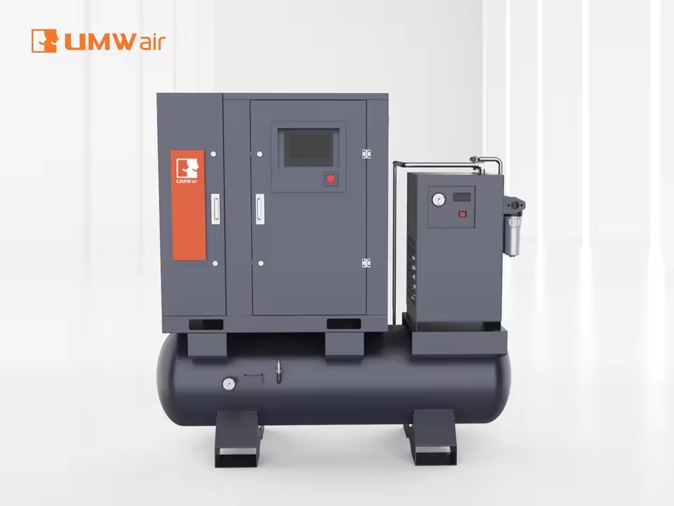 22kw 30HP High Pressure Screw Air Compressor 16bar Industrial Rotary Air Compressor 380v for Laser Cutting