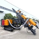 Portable Hard Rock Drill Crawler DTH Rig Machine Rotary Blasting Hole Drilling Rig with Pump Engine Core Components for Mine