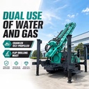 Heavy Duty Crawler Water Well Drilling Rig Underground Water Borehole Drilling Machine for Mining Water