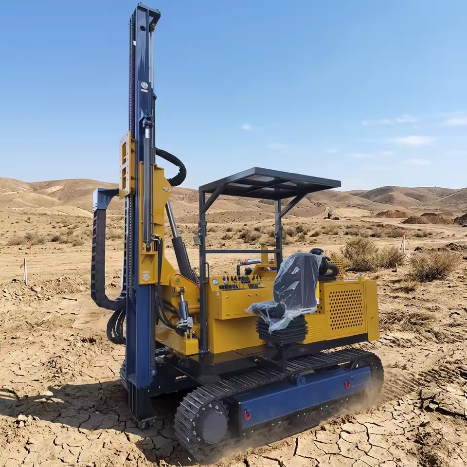 Crawler Hydraulic Foundation Bore Pile Driver Machine Rotary Mining Deepwell Drilling Rig