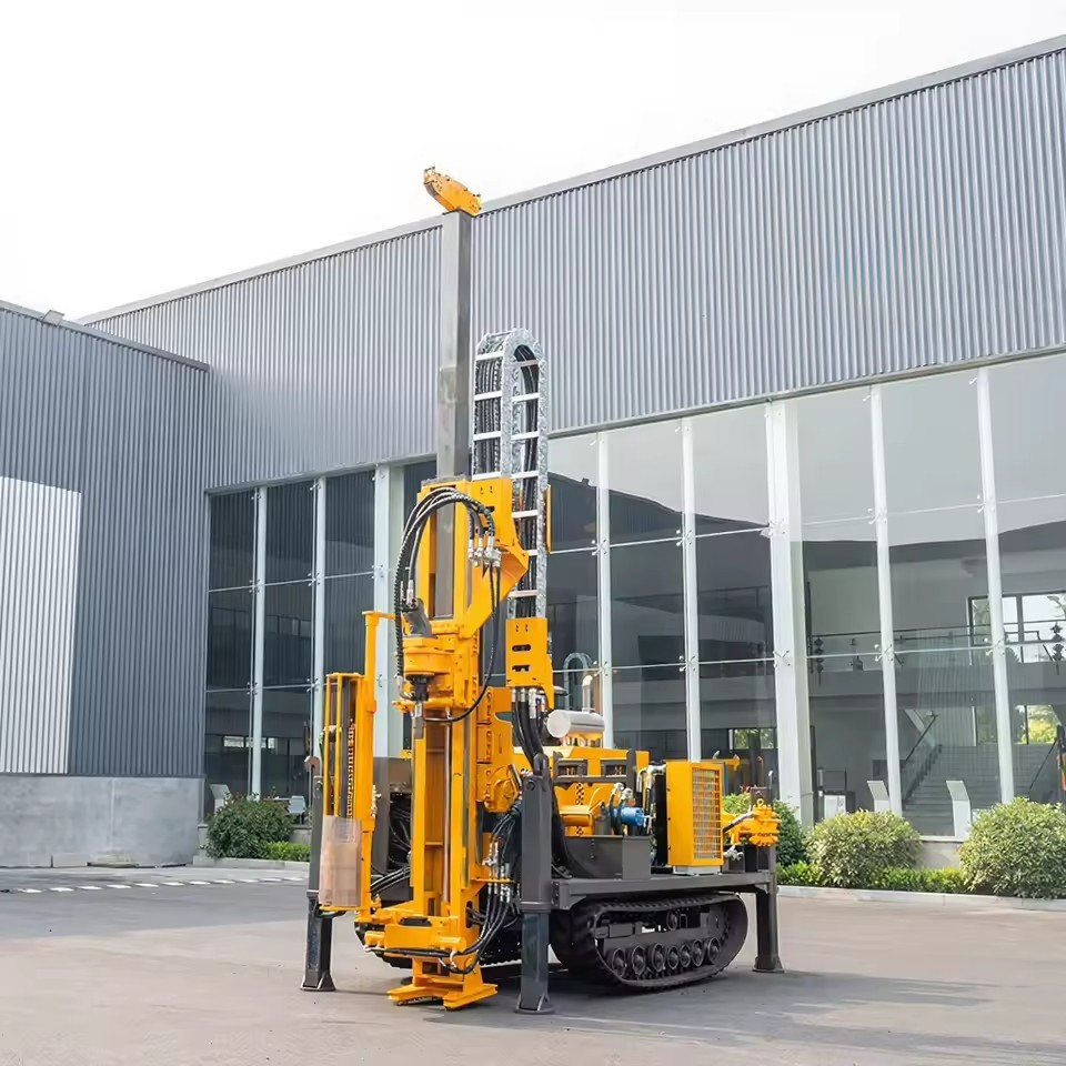 Fully Hydraulic Tracked diamond Core Drilling Rig 400m Mineral Exploration Rock Core Sampling Mining Mineral Exploration
