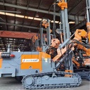 ZGYX430 21m Spilt Surface Crawler DTH Blasting Drill Rig With Air Compressor Borehole Drilling Machine for Open Pit Mining