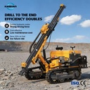 Kaishan KG726 Crawler Mine Drilling Rig with Middle Pressure 1.0-1.7Mpa Diesel Engine & Motor 25m Drilling Depth