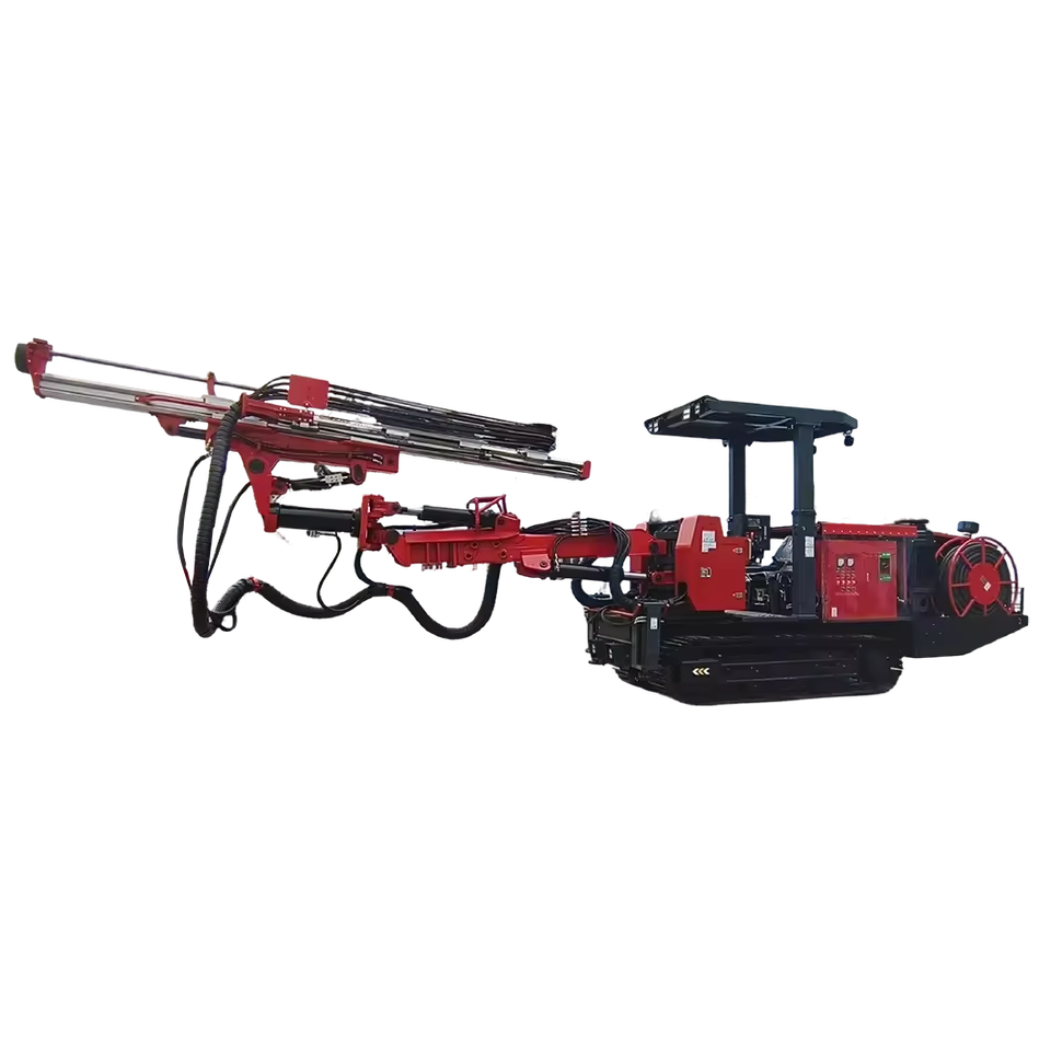 Tuowei Mining Machine Rotary Drilling Rig Small Section Tunnel Excavation Diesel-Powered Pump Core Included Max.20m Depth