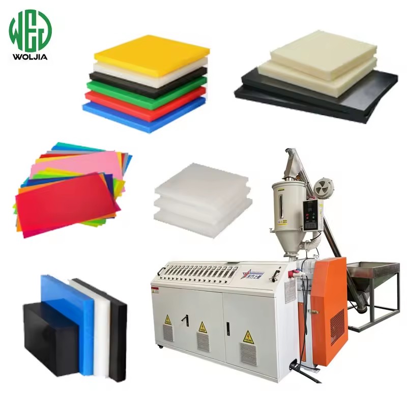 New Single-screw Extruder for PA POM PC PMMA Sheet Production Line Graphite Sheet Extrusion Equipment