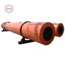 Rotary Drum Dryer Machine PLC Engine for Sand Limestone Food Processing Materials Stainless Steel Gear Steam Heating Long Term