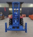 Hot-selling Dual-purpose 100m/150m diesel Wheeled Mining and Water Well Drilling Rig in 2026