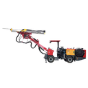 Heavy-Duty Diesel Hydraulic Jumbo Rotary Drilling Rig with Engine-Powered Gearbox for Underground Construction and Ore Mining