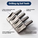 Rotary Drilling Rig Construction Machinery Parts Pile Driver Machinery Parts Drill Bit Soil Teeth