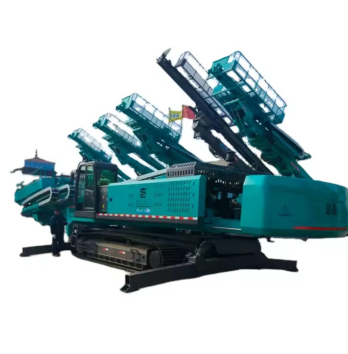 Surface Drill Rig, High Efficiency, for Mining Prospecting and Water Wells.