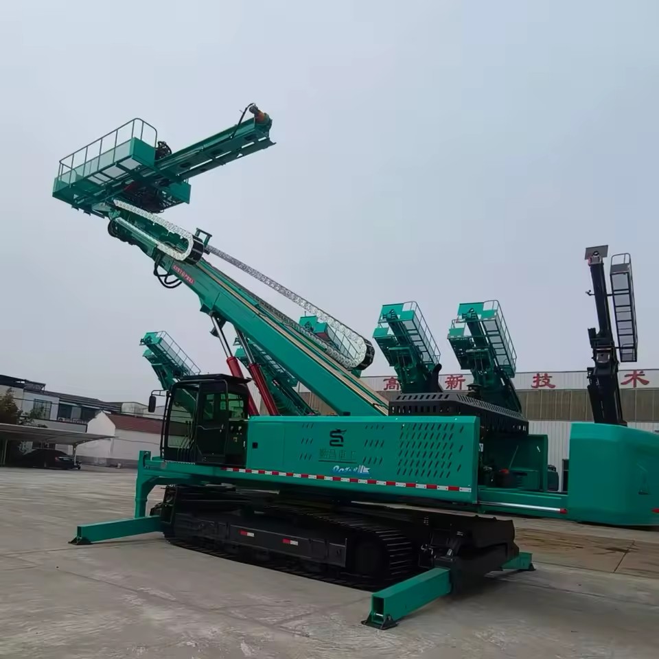 Track Mounted Automatic Drill Rig for Open Pit Mining and Quarry Production