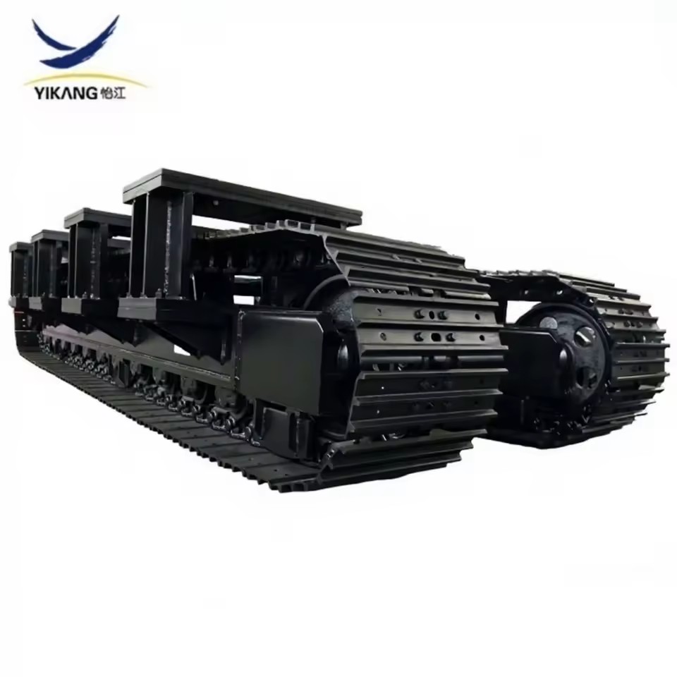 50 Ton Mine Core Auger Water Well Drilling Rig Crawler Construction Machinery Equipment Part Steel Track Undercarriage Systems