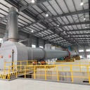 Small Rotary Kiln Sale Natural Gas Rotary Kiln Catalyst Direct Fired Continuous Rotary Kiln 100 TPD
