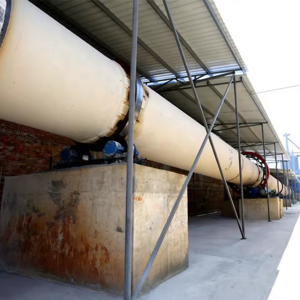 200TPD Energy Saving Bearing Rotary Kiln for Quartz Sand and Quick Lime Drying Reliable Construction Equipment for Sale