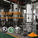 FL Automatic Solid Dosage Granulation Production Line Fluid Bed Dryer Granulator Equipment Pump Bearing Manufactured Fluidized