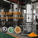 Fluid Bed Dryer Granulator Machine for Food Processing with Motor Gear Pump and Steam Heating
