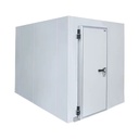 High Efficiency Customized Walk-in Freezer Cold Room Storage 150mm Panel Thickness Featuring Sanyo Copeland Bitzer Retail