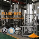FL-300 Automatic Fluidized Bed Granulator with PLC Control Pump & Gear Electric Heating for Granules