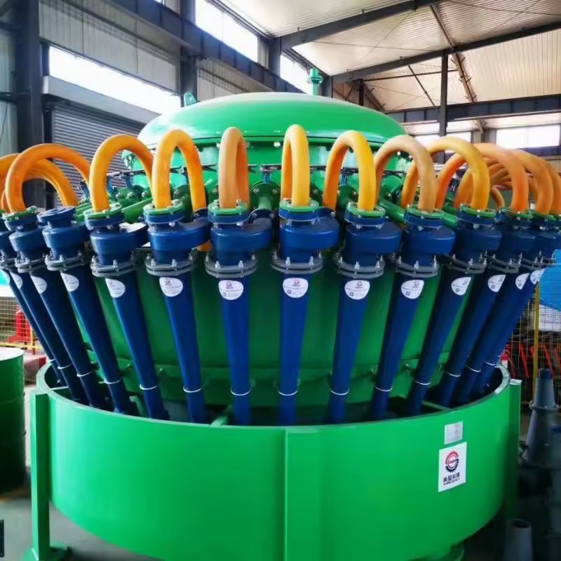 Large-angle Cyclone High Bottom Discharge Concentration High Recovery Rate of Coarse Particles. Adjustable Overflow Pipe