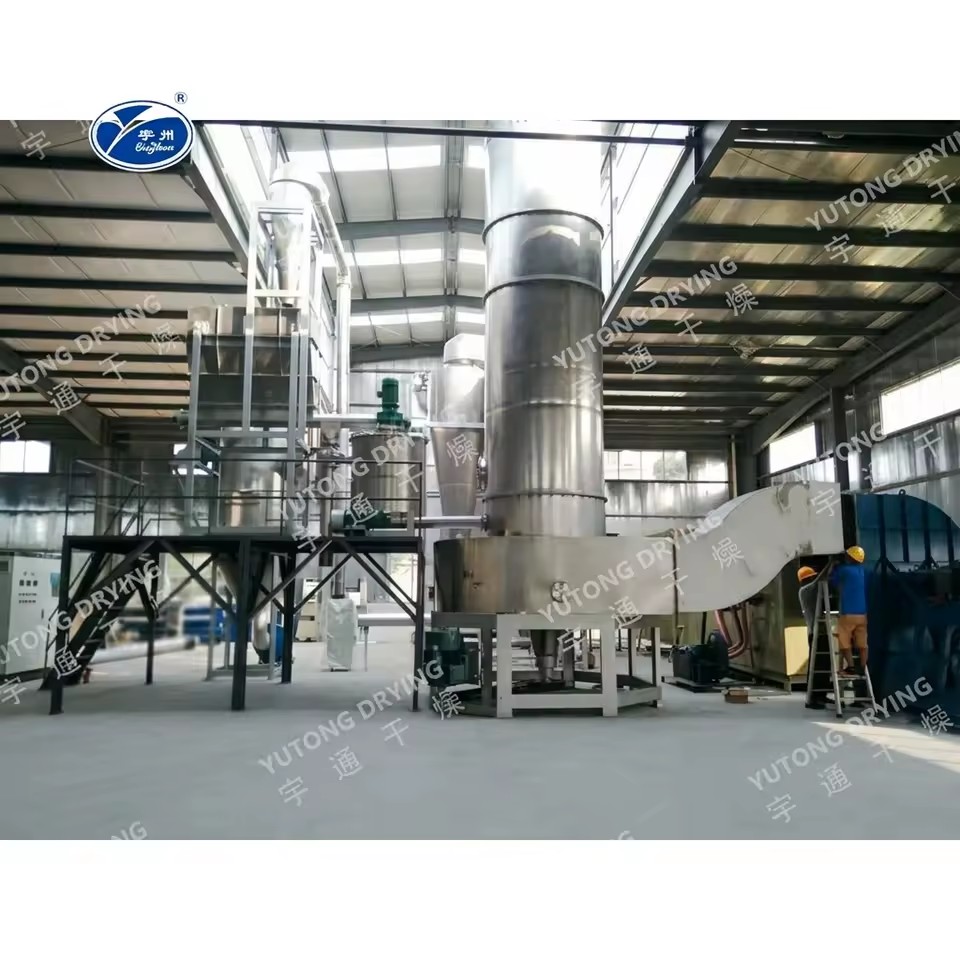 CE Certified High Drying Efficiency SXG Industrial Automatic Spin Flash Dryer Chemical Powder Cassava Spin Dryer