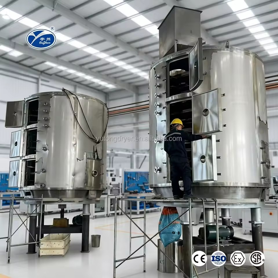 CE Approved PLG Model High Efficiency Disc Continuous Plate Dryer Powder Material Disc Dryer Machine